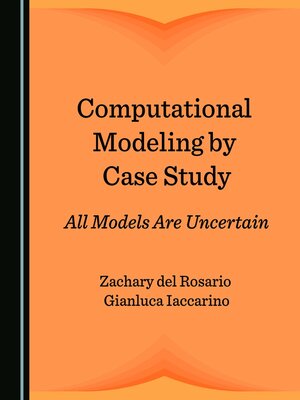 cover image of Computational Modeling by Case Study